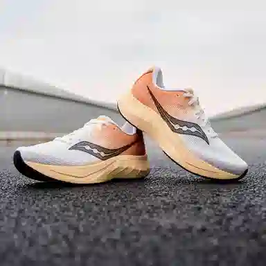 Saucony Tide 2 White Orange Black
