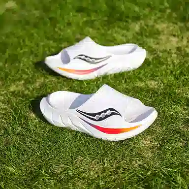 Saucony Cradle 2 White Orange Black