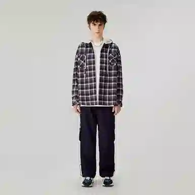 LAMLICKA SS24 Hooded Jacket Purple