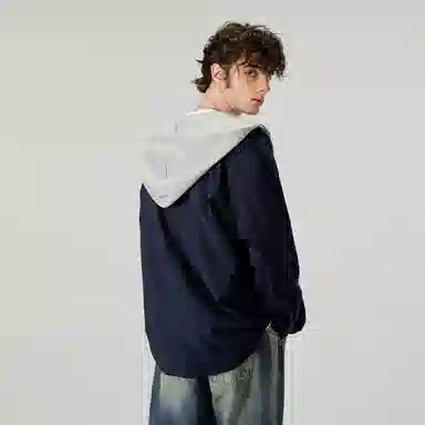 LAMLICKA SS24 Hooded Jacket Purple