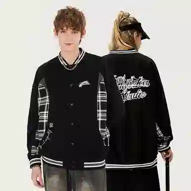 LAMLICKA Bomber Jacket Black