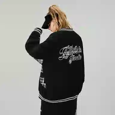 LAMLICKA Bomber Jacket Black