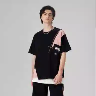 LAMLICKA Classic Ram Bear T-Shirt Black