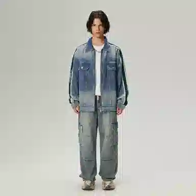 LAMLICKA Denim Jacket Blue