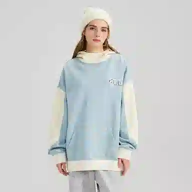 LAMLICKA Hoodie Blue