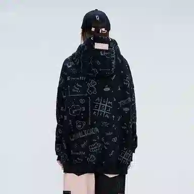 LAMLICKA Hoodie Black