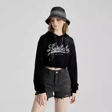 LAMLICKA Hoodie Black