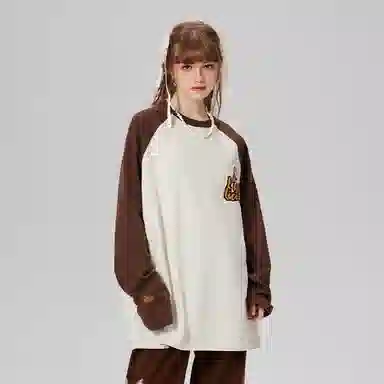 LAMLICKA Vintage Cartoon Embroidered Tee