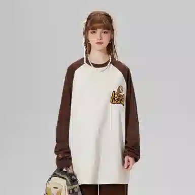 LAMLICKA Vintage Cartoon Embroidered Tee