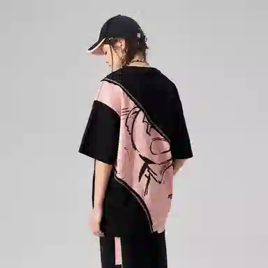 LAMLICKA Classic Ram Bear T-Shirt Black