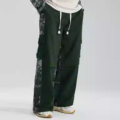 LAMLICKA Cargo Pants Green