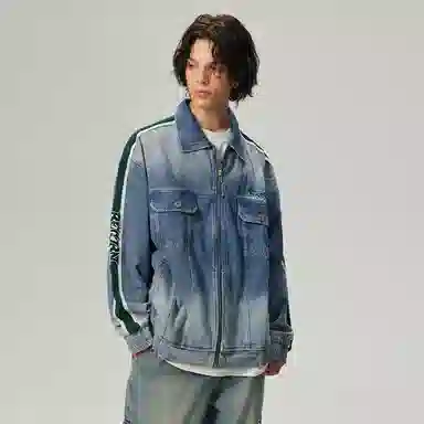 LAMLICKA Denim Jacket Blue