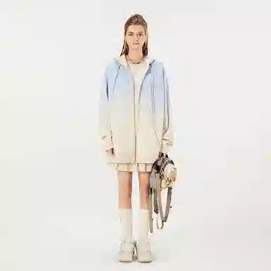 LAMLICKA Hoodie Beige