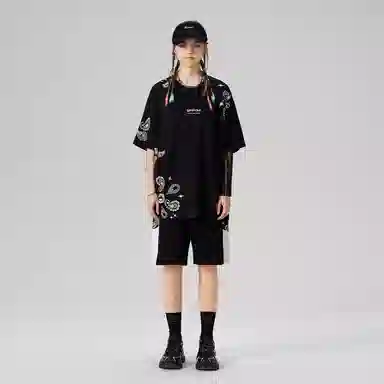 LAMLICKA Shorts Black