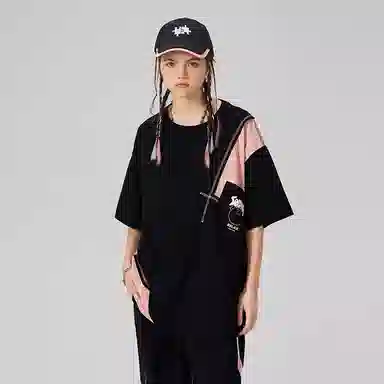 LAMLICKA Classic Ram Bear T-Shirt Black