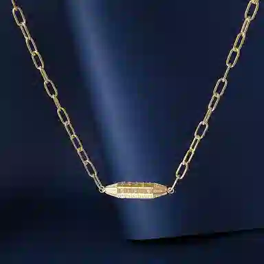 apm Monaco FUN CRAZY LOVE Codex Chain Necklace