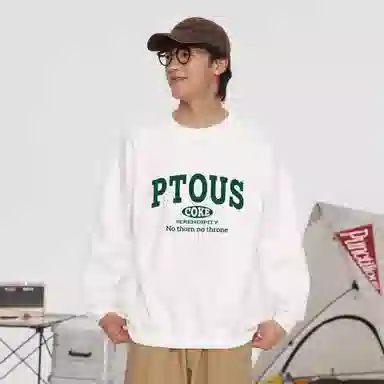 PUNCTILIOUS Logo Print Sweatshirt