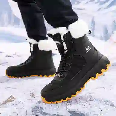 Jeep Snow Boots Black