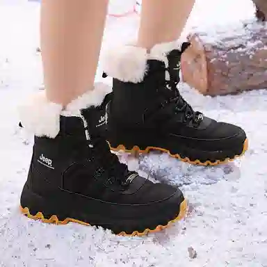 Jeep Snow Boots Black