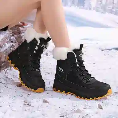 Jeep Snow Boots Black