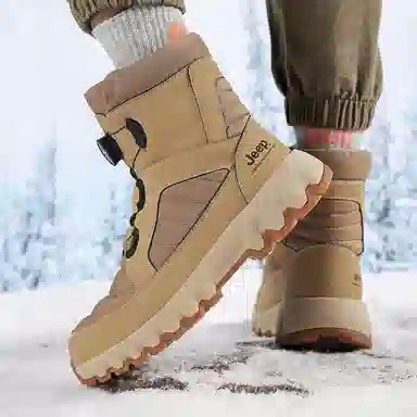 Jeep Snow Boots Brown