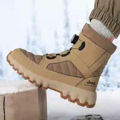 Jeep Snow Boots Brown
