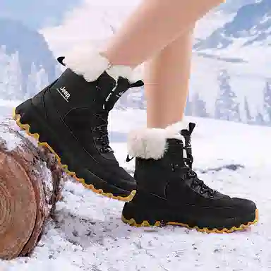 Jeep Snow Boots Black
