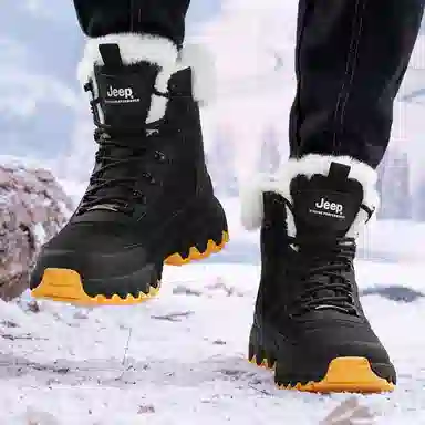 Jeep Snow Boots Black