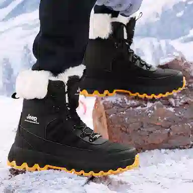 Jeep Snow Boots Black