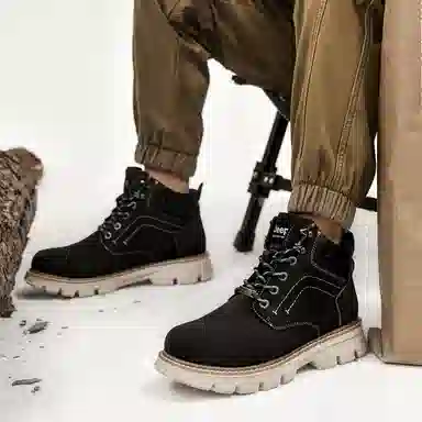 Jeep Martin Boots Grey