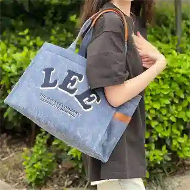 Lee Denim Tote Bag