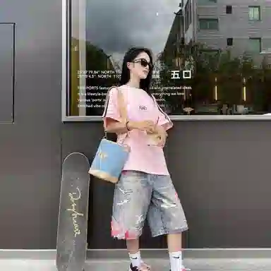 Lee Bucket Bag Denim Blue