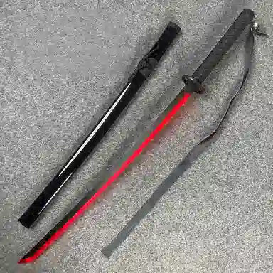 臻尚健儿宝 炫酷袖白雪发光刀 成品模型装饰配件