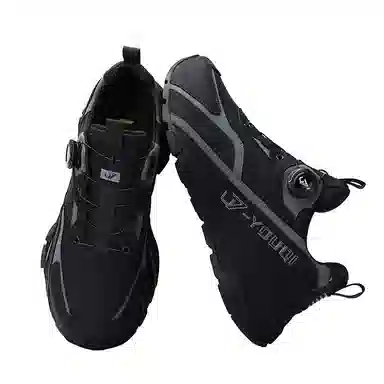 U7 Low Top Casual Sneakers Black Gray