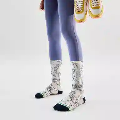 Stance Vintage White Crew Socks