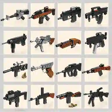 KAZI AK47 diy 0-300pcs 880081-16