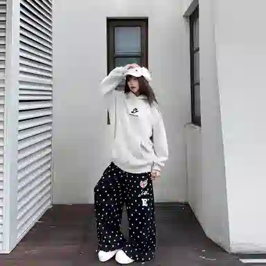 冰飞 美式街头简约风字母印花潮牌基础款连帽休闲舒适解构正肩宽松纯色外套通勤学院风无性别透气户外运动卫衣 男女同款