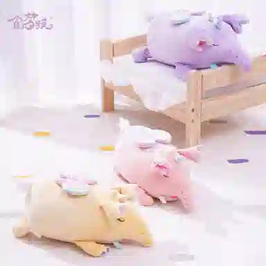 食梦貘 礼盒枕型系列 抱睡公仔 玩偶 毛绒公仔