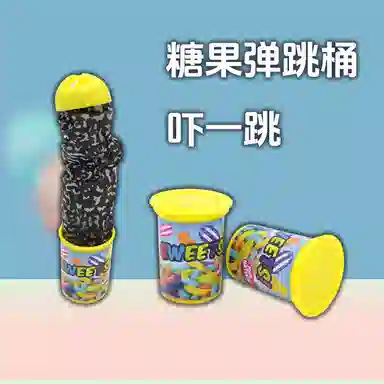 蒙小仔 恶搞薯片桶蛇 恶作剧弹簧蛇 创意整蛊玩具