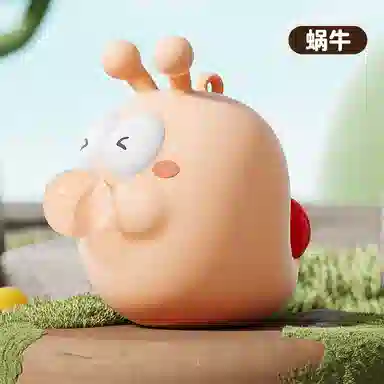 蒙小仔 创意萌物捏捏乐解压神器 挤压吹泡发泄公仔 玩具