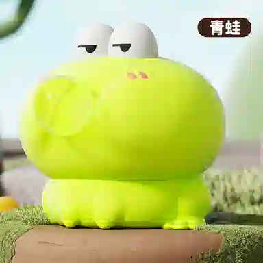 蒙小仔 创意萌物捏捏乐解压神器 挤压吹泡发泄公仔 玩具