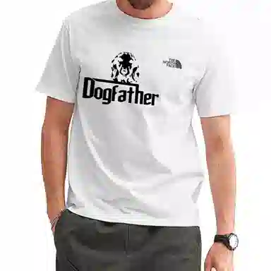 THE NORTH FACE T white