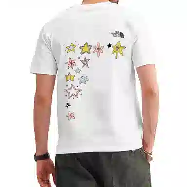 THE NORTH FACE T white