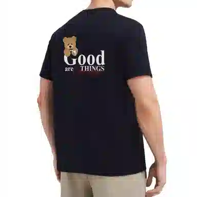 DESCENTE TOUGH Logo THIN T