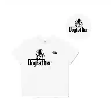 THE NORTH FACE T white