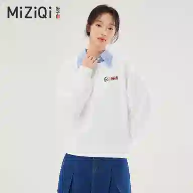 米子旗 时尚舒适通勤简约卫衣 女款