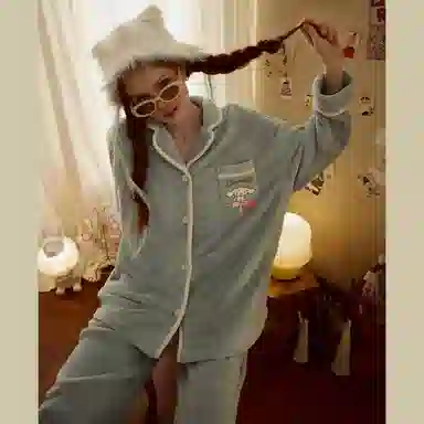GUKOO x Sanrio Cinnamoroll Pajama Set Milk Blue