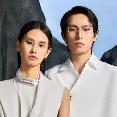 MUJOSH Xingmang Series Titanium Square Optical Glasses