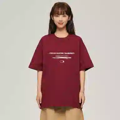 FREO3N Simple Logo Crewneck T-Shirt