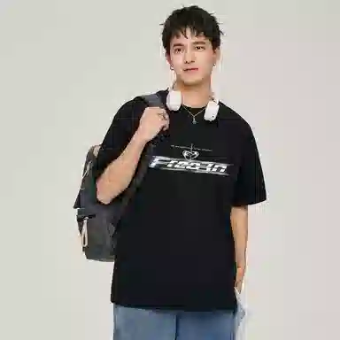 FREO3N Vintage Crew Neck T-Shirt